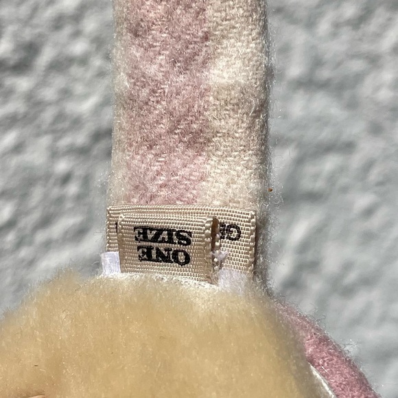 Burberry Cashmere Ear Muffs - Picture 2 of 3